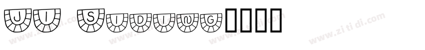 JI Siding字体转换
